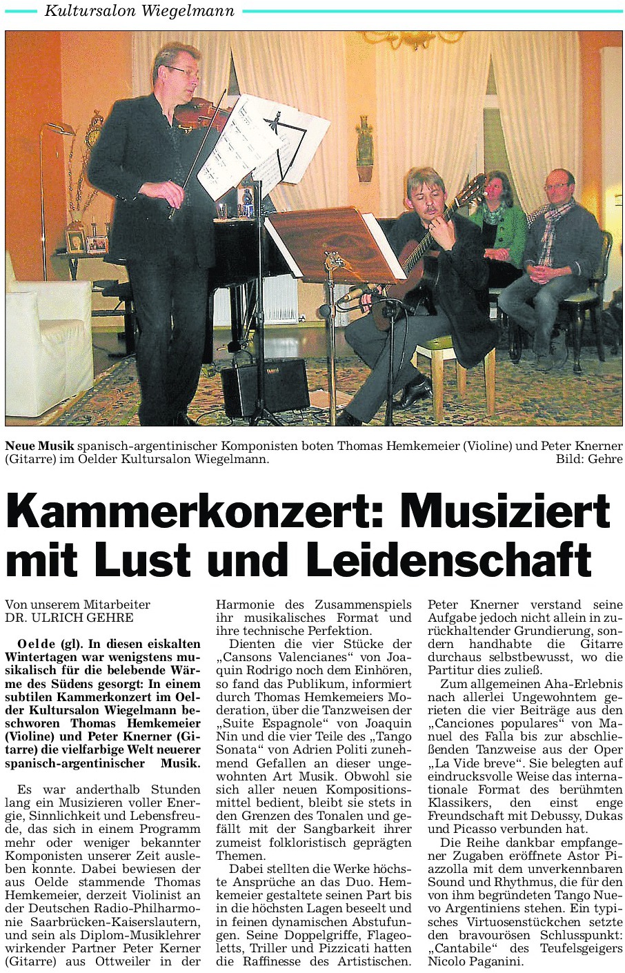 41 Pressebericht 22.02.2013 Thomas