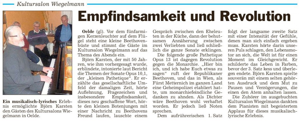 Pressebericht 28.02.2015 B.Karsten